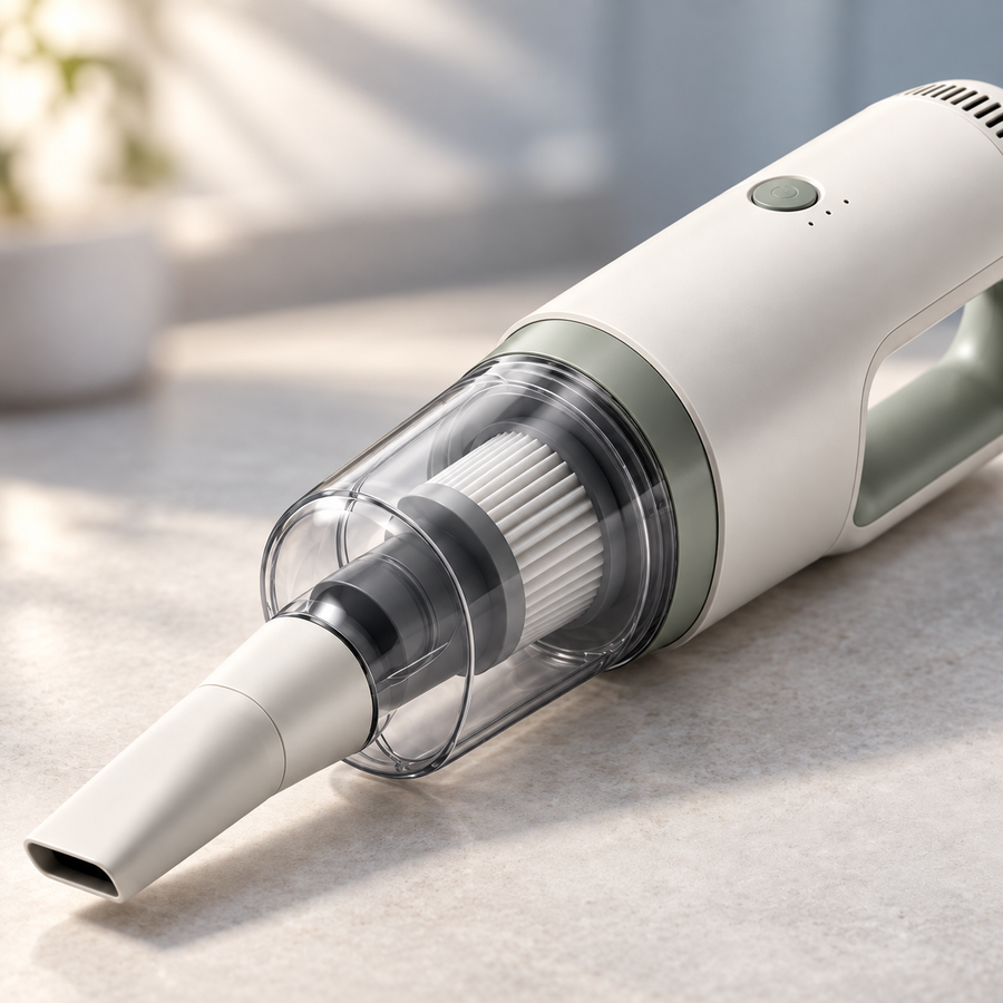 Eno Compact Handheld Vacuum detail view