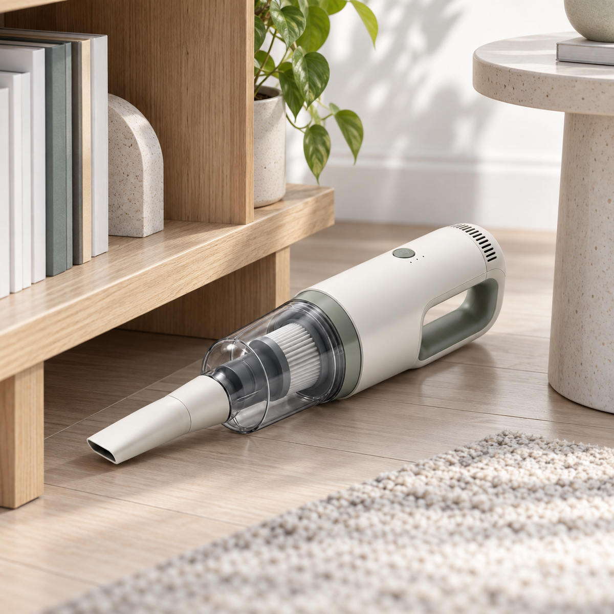 Eno Compact Handheld Vacuum lifestyle view