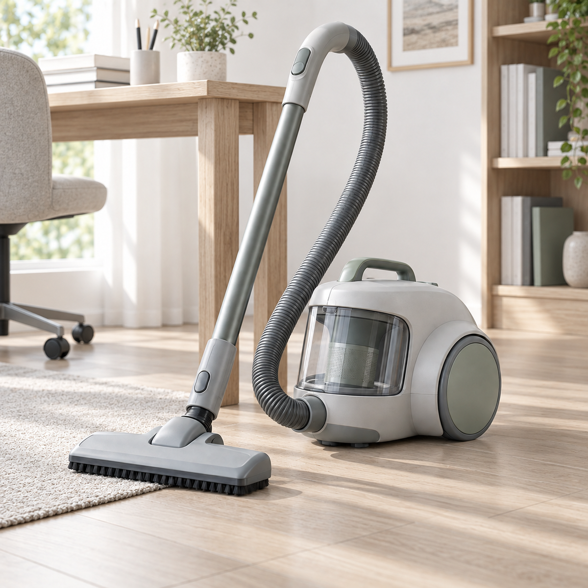 Miro Compact Canister Vacuum lifestyle view